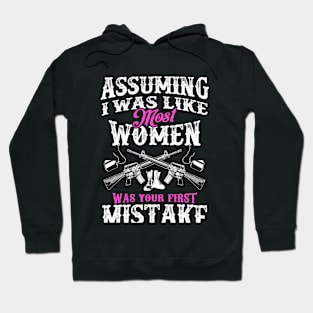 First Mistake - Military/Veteran Women Hoodie